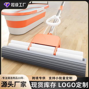 厂家加厚胶棉拖把大号懒人家用一拖净免手洗吸水干湿两用海绵