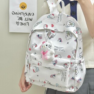 新款背包卡通背包kt猫儿童背包小学生高颜值背包学生书包休闲背包