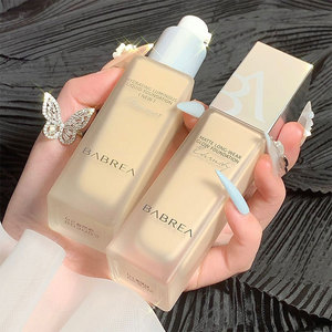 芭贝拉粉底液夜控油遮瑕持久不脱妆干皮油平价学生bb霜芭贝拉旗舰