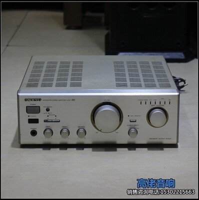 二手Onkyo/安桥 A-921发烧HIFI双声道纯音乐功放机 28cm宽机身议