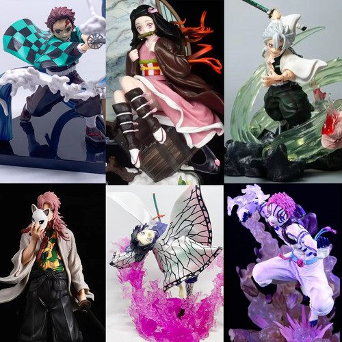 鬼灭之刃GK炭治郎我妻善逸手办