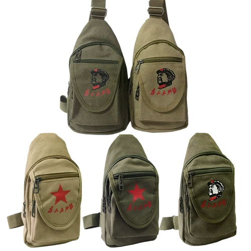 Ретро тканевая нагрудная сумка, сумка через плечо, рюкзак, небольшая сумка