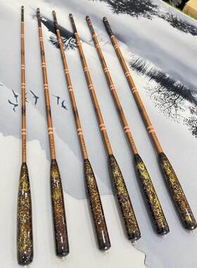 新品37调溪流竿短节溪流竿2.7/3/3.6米软调鲫鱼竿超轻钓鱼竿小物9