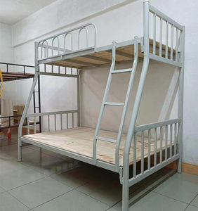 双层公寓床1员VCZ215米米子母床工宿上舍床下铺铁架床高低铁艺床