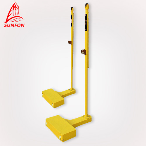 沃尔克全铸铁移动羽毛球网柱网架