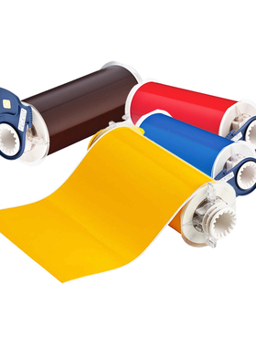 BBP85贝迪8英寸BRADY PowerMark  黄色B595户外乙烯标签13555/13551/13552 B85-200X15-595-WT