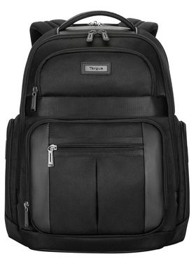 Targus泰格斯双肩电脑包15/16英寸通勤包3D立体大容量 黑色TBB618