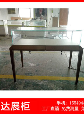 不锈钢珠宝首饰展示柜透明玻璃金银饰品展柜产品展示柜陈列柜定制