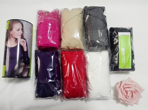 内衣莫代尔低圆领女士