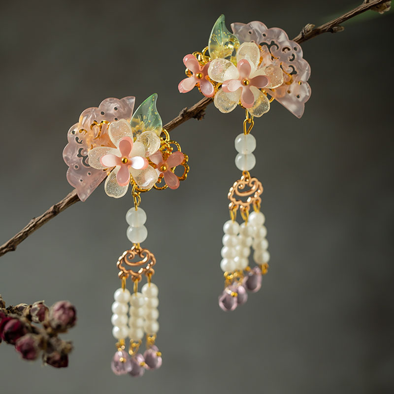 古风复古女汉服头饰手工饰品