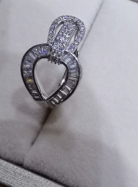 s925纯银简约戒指个性