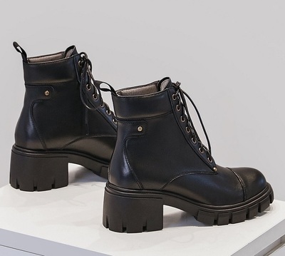 粗高跟马丁内增高百搭四季