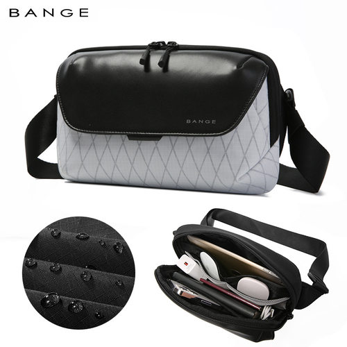 班歌bange新品男士斜挎包感时尚