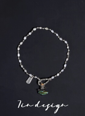 7in 925银手链 【白茶】原创小众设计手作极细复古叠带手链