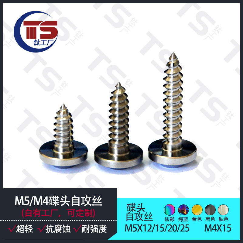 M5X35mm摩托车改装碟头板牙