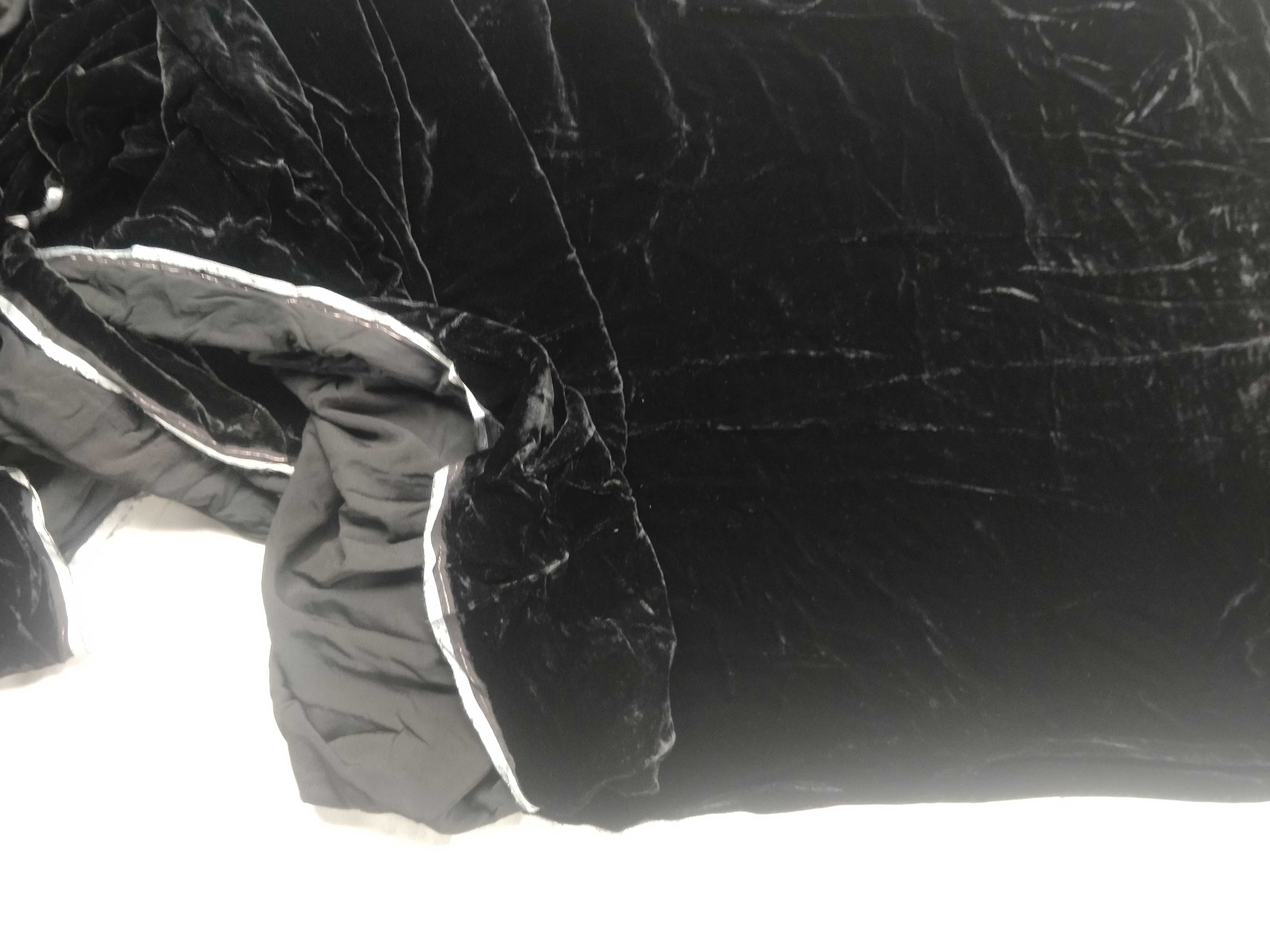 黑色真丝绒丝绸面料乔绒