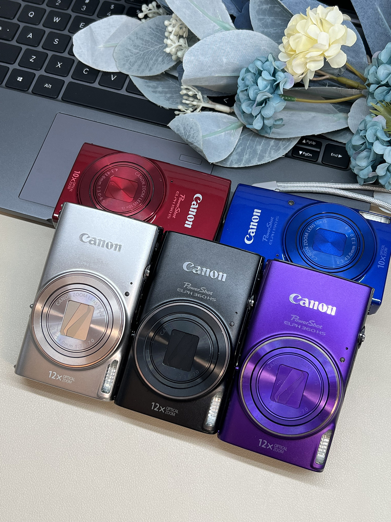 canon/佳能 ixus 285 hs高清数码相机ccd卡片机wifi长焦275 190