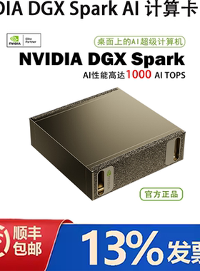 NVIDIA DGX Spark AI计算卡AI大模型桌面级个人AI计算机超算系统