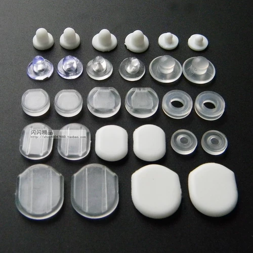 Прозрачные экологичные клипсы, экологичная силиконовая невидимая прокладка с аксессуарами, без проколов ушей