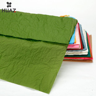 雪奈纸油纸包花褶皱石纹纸肌理手揉纸鲜花包装纸花束包装材料