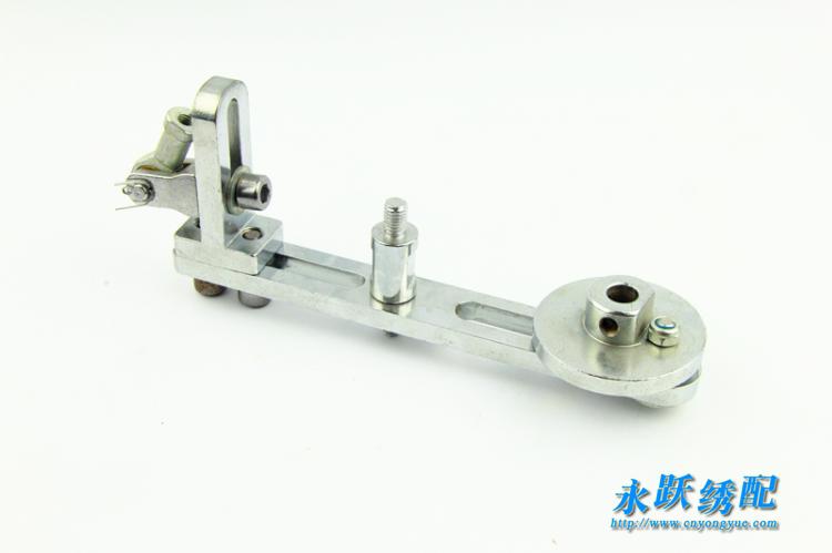 绣花机配件/新款勾线铝轮连杆图片