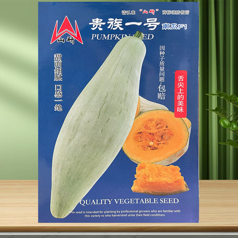 牛腿南瓜种籽新疆贵族南瓜种子板栗金丝栗瓜丑瓜春秋冬季四季阳台
