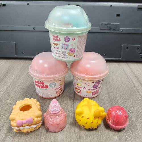 正版 NUM NOMS 香琅宝宝雪糕杯唇彩神秘锅5代儿童玩具盲盒