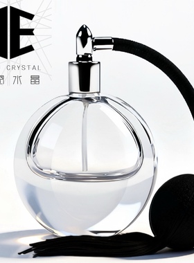 包邮CLF品牌 水晶气囊香水瓶 分装瓶 空瓶子30ML喷雾瓶 免费刻字