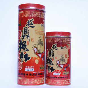 中粒 锦鲤金鱼能量增艳用饵料鱼饲料鱼粮瓶装 推荐 润色鼎极红超红版