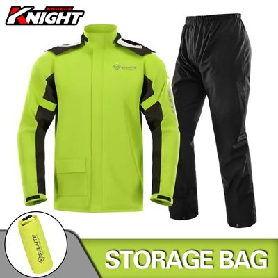 Motorcycle Raincoat Suit Rainstorm Prevention Jacket Pants C