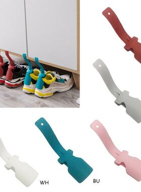 2PCS Lazy Unisex Wear Shoe Horn Helper Shoehorn Shoe Easy on