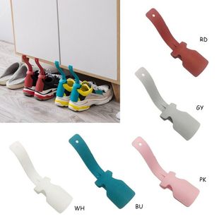 2PCS Lazy Unisex Wear Shoe Horn Helper Shoehorn Shoe Easy on