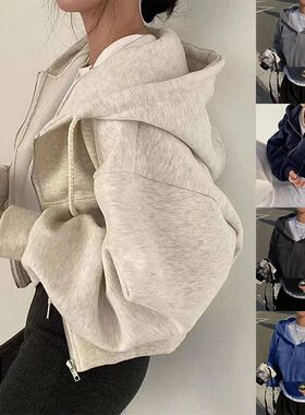 2025 Spring Autumn New Insfleece-lined Versatile Cropped Sli