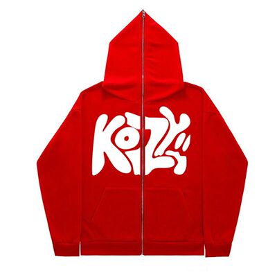 2024 unisex fashionable full zip hoodie hoodie casual zipper