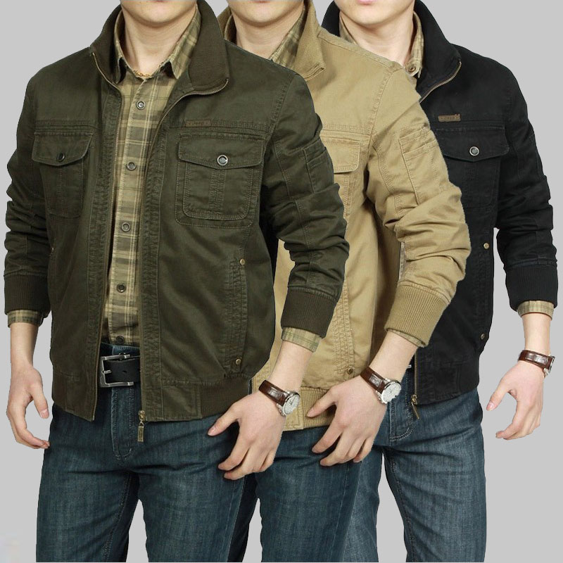 秋冬立领纯棉休闲外套天天特价