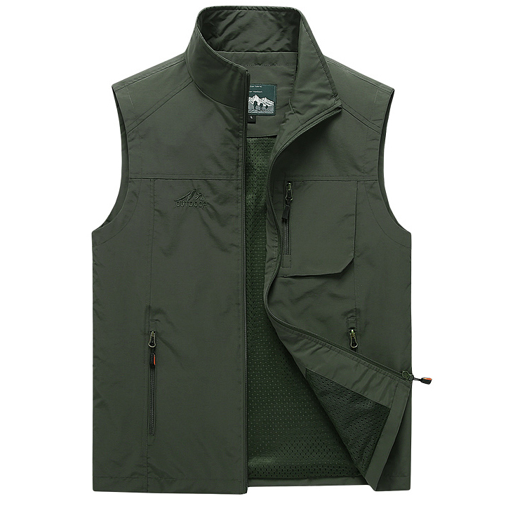 薄款运动宽松休闲户外马甲