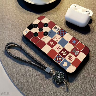 适用findx8ultra手机壳女款喜庆新款外壳oppo防摔x7s+全包镜头x6pro/5/3/2透明保护套软壳耐脏高级感磨砂