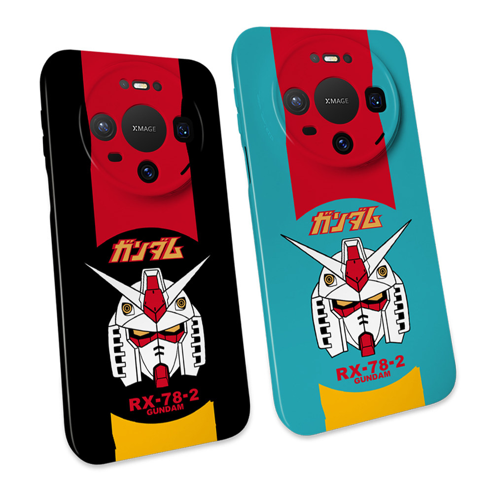 元祖高达手机壳mate70pro/60/50/40/30机动战士GUNDAM动漫RX-78-2菲林软壳全包边PURA70米15精孔ip16promax
