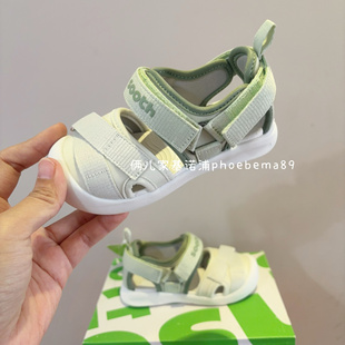 包后跟加固學(xué)步鞋 蘇斯機(jī)能鞋 包頭涼鞋 輕便軟底休閑鞋 夏款 清倉(cāng)