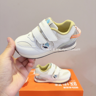 基诺浦机能鞋秋冬四季学步鞋加绒棉鞋男女轻便运动鞋1822