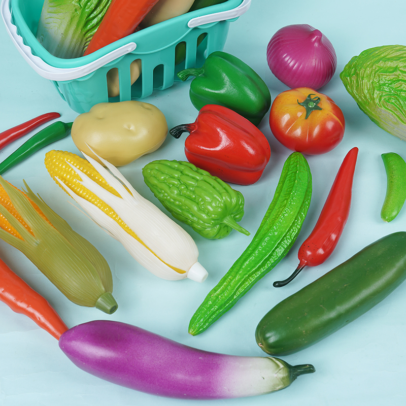 塑料假水果儿童早教摄影认知模型
