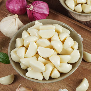 仿真大蒜瓣假大蒜模型道具去皮蒜头干蒜子剥皮蒜米装饰摆件玩具