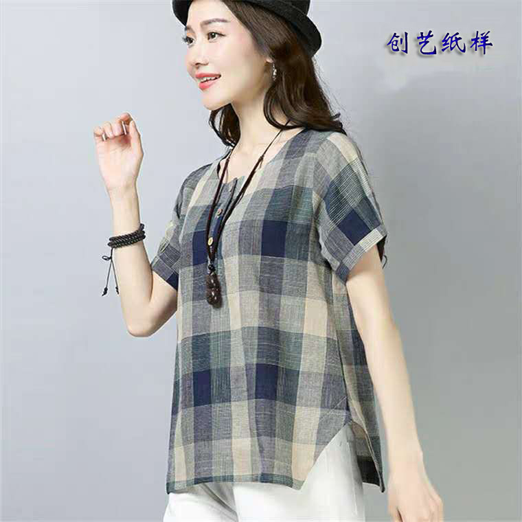 衣服裁剪纸样cx100大码女装新款