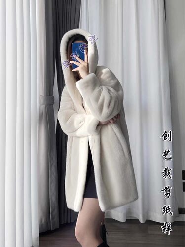 创艺纸样皮草女装牛皮纸冬装新品