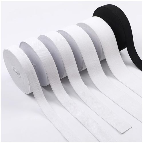 松紧带黑白色做衣服裤腰橡筋4.5