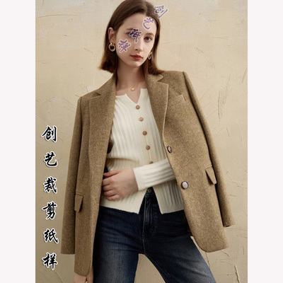 创艺西装牛皮纸2024年裁缝