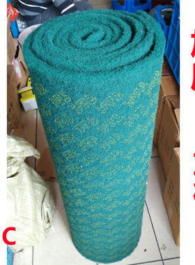 YTC工业百洁布加厚拉丝布不锈钢除锈抛光金刚砂擦锅清洁加硬绿卷