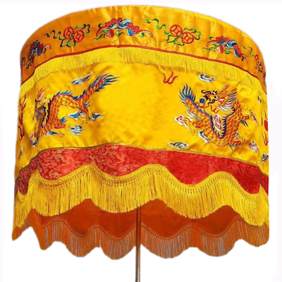 黄龙宝盖伞佛顶伞皇帝祭祖伞华盖龙凤凰伞法会幡帐伞刺绣寺庙装饰