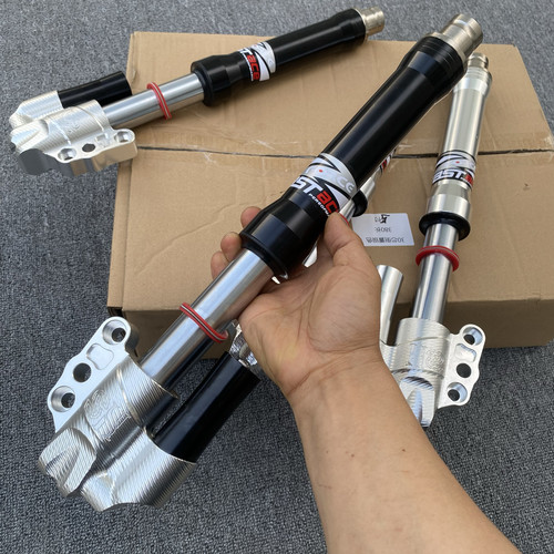 改装法斯特倒置前减震30芯CNC钢印前减小龟鬼火九号酷奇极核小牛