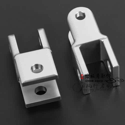 圆口转下开口转换增高器铝合金